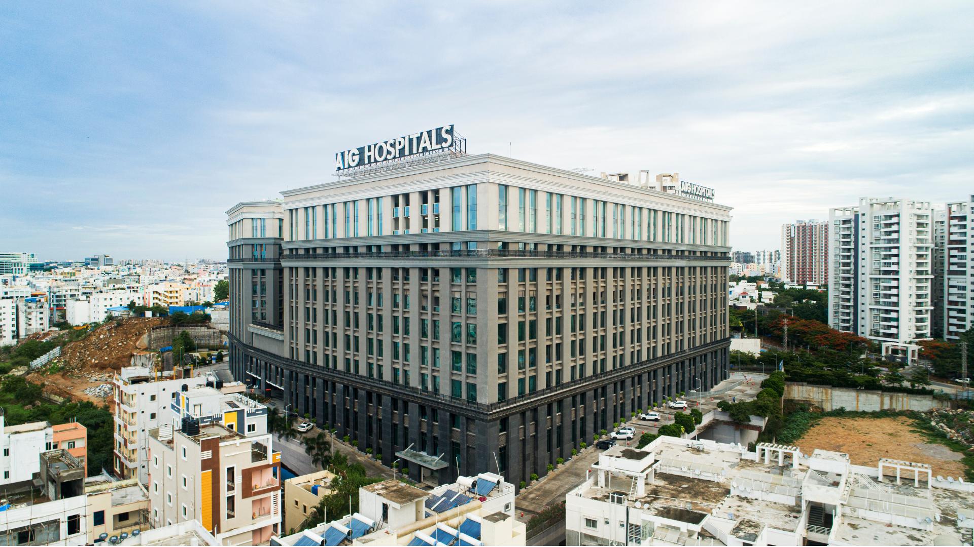 AIG Hospitals, Gachibowli — from the hospital's own website